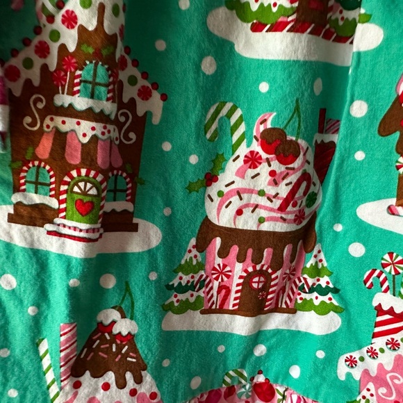 Baxter & Beatrice Christmas Cupcake Gingerbread House Dress Size 4T - Picture 6 of 10